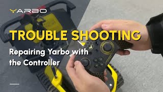 Trouble Shooting Repairing Yarbo with the Controller [upl. by Anirahs437]