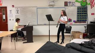 Isabella’s performance of Cantilena by Handel [upl. by Bible]