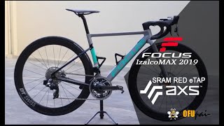 Focus Izalco Max 2019 with SRAM Red AXS Build  Cycling Manado [upl. by Gnen859]