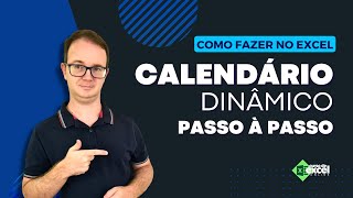 Como Fazer Calendário Dinâmico no Excel [upl. by Colville]