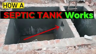 How a SEPTIC TANK works and How to build a septic tank STEP BY STEP [upl. by Uela]