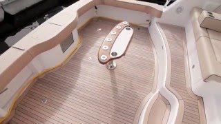 Hatteras 45 Express Features 2016 By BoatTestcom [upl. by Bonine]