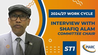 PIARCKOM24  Interview with Shafiq Alam Committee Chair [upl. by Fair456]