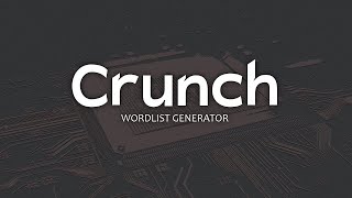 Creating custom Wordlist using kali linux Crunch tool [upl. by Neenaj]