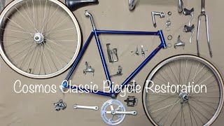 Cosmos Classic Bicycle Restoration  Part 1 [upl. by Anallese562]