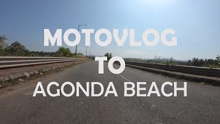 INDIA 4K  DRIVING IN GOA INDIA TO AGONDA BEACH  TRAVELVIDEO INDIA VIRTUALTOUR [upl. by Sirapal410]