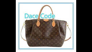 Date Code amp Stamp Louis Vuitton Turenne  LUXCELLENT TV [upl. by Lanta]