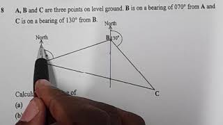 Calculating bearings made easy Step  by  step guide part 1 bearings GSCEMathematicsZone12 [upl. by Gereld110]