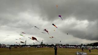 Portsmouth International Kite Festival 2018 [upl. by Atinhoj]