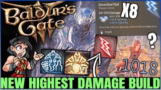 Baldurs Gate 3  NEW INFINITE ATTACKS DOUBLE ELEMENTAL  Best Druid Wizard Build Guide Multiclass [upl. by Hurless869]