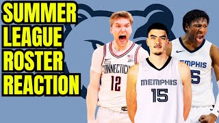 Memphis Grizzlies Summer League roster breakdown  reaction and players to watch [upl. by Aisinoid919]