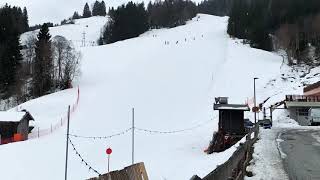 Rauris Austria red ski run [upl. by Reh]