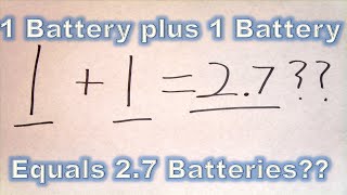 Parallel Batteries Dont Add part2 When 11  27 [upl. by Hatfield]