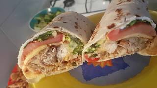 WRAP POULET TRES SIMPLE A FAIRE [upl. by Ofella630]