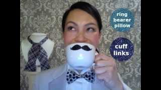 JEREMY How to make a diy quotnotiequot bow tie [upl. by Dode729]