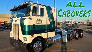 Cabovers at Mid American Truck Show 2023 MATS [upl. by Diego68]