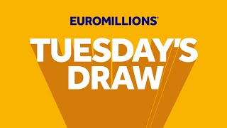 The National Lottery EuroMillions draw results from Tuesday 13 February 2024 [upl. by Dalpe]