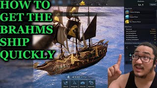 How to Unlock the Brahms Ship  Lost Ark [upl. by Oniotna]