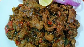 Chicken liver amp gizzard fry recipeಚಿಕನ್ ಲಿವರ್ amp ಗುಂಡಿಗೆ ಕಾಯಿ ಫ್ರೈliver amp gizzard dry roast recipe [upl. by Tammara]