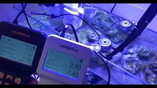 Test umol㎡s aquarium 365800nm waterproof sensor [upl. by Notgnilliw]