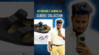 Best Sandals and Sliders😱 sandals sliders outfitideas mensstyletips mensfashion [upl. by Alcock]