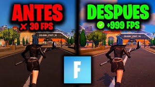 La MEJOR OPTIMIZACION Para FORTNITE CAPITULO 5 ✅ Sube tus FPS [upl. by Worrell]