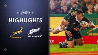 HIGHLIGHTS  South Africa v All Blacks  Johannesburg 2024 [upl. by Gabey]