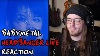 THIS CONCERT IS GREAT  Babymetal  Headbanger Live Legend 1997 REACTION [upl. by Ocirderf]