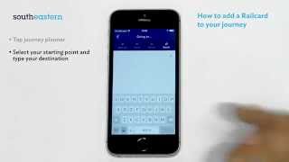App Top TipsHow to add a Railcard to your journey [upl. by Yale]