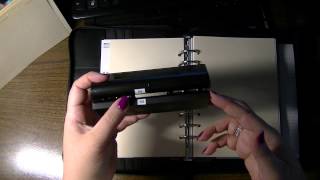 RAPESCO Adjustable Diary Punch  How to Punch Filofax A5 Inserts [upl. by Conn]