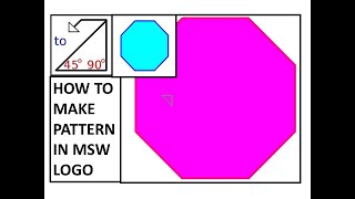 MSW logo tutorialMSW LOGO octgon commandsRepeat commandLogo commands for class 3 amp 4 [upl. by Pauwles]