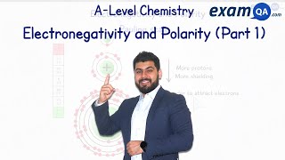 Electronegativity and Polarity Part 1  ALevel Chemistry [upl. by Yrffej]