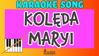 Kolęda Maryi  TGD  Karaoke bez linii melodycznej [upl. by Alikat996]