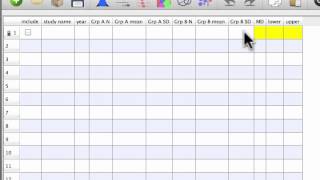 Extracting Data for MetaAnalysis Step 3 [upl. by Yesnyl25]