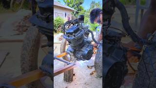 making homemade RC car  bike engine 🚗 shots project experiment sujanexperiment [upl. by Alimak]