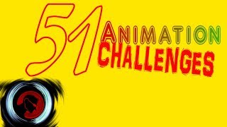 51 Animation Challenges INTRO  opentoonz [upl. by Andrej]