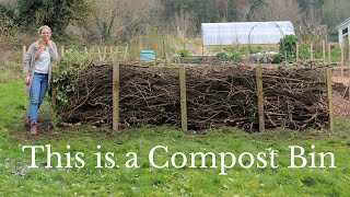 Beautiful DIY Compost Bin Using Pallets Costs Almost Nothing [upl. by Griz]