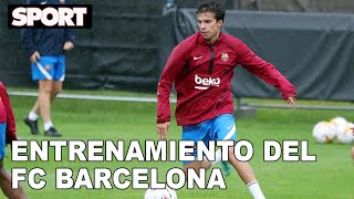 COLLADO SE MARCHA CEDIDO 🔵🔴 El FC BARCELONA vuelve a los ENTRENAMIENTOS tras vencer al STUTTGART [upl. by Aniryt]