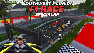 CUSTOM F1 RACE IN SWFL  ROBLOX  Southwest Florida [upl. by Lihka]