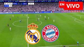 🔴 REAL MADRID 2  1 BAYERN MUNICH EN VIVO Y EN DIRECTO  CHAMPIONS LEAGUE 🏆 NOTICIAS DEL VERDE [upl. by Florin]