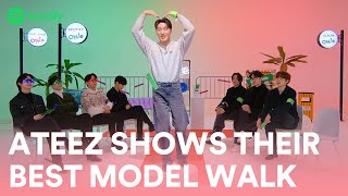 ATEEZ shows their best model walkㅣSpot ON Part 2 [upl. by Aretha]