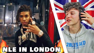 UK REACTION to NLE CHOPPA  IN THE UK  TWReactz [upl. by Nitsuga]