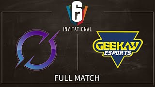 FULL MATCH DZ vs Geekay Map2  Six Invitational 2024  Group Stage  13 Feb 2024 [upl. by Yeneffit]