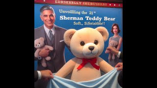 Unveiling the 21 Sherman Teddy Bear Soft Safe amp IrresistibleZazzle zazzlemade personalizedgifts [upl. by Nayd]