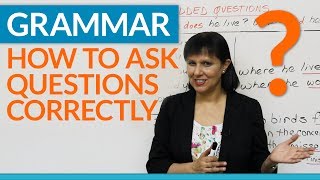 How to ask questions correctly in English — Embedded Questions [upl. by Lal]