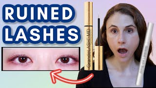 The TRUTH about LASH SERUMS GrandeLASH RevitaLASH Lash Boost Dr Dray [upl. by Chadbourne]