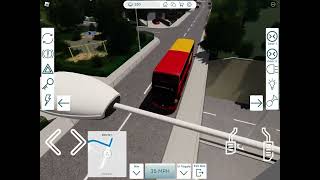 Roblox Canterbury ￼bus simulator 1 Canterbury bus station to East Canterbury ￼￼ [upl. by Ycnuahc]