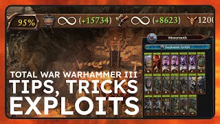 Useful tipstricks and exploits for Total war Warhammer 3 [upl. by Vivianne]