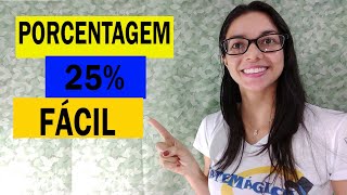 Como calcular PORCENTAGEM NOTÁVEL  25 [upl. by Ahseikan]