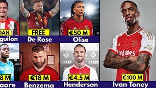 🚨 ALL CONFIRMED WINTER TRANSFER 204✅️ IVAN TONEY TO ARSENAL 🔥 HENDERSON OLISE BENZEMA DE ROSE ✅️ [upl. by Sherl]